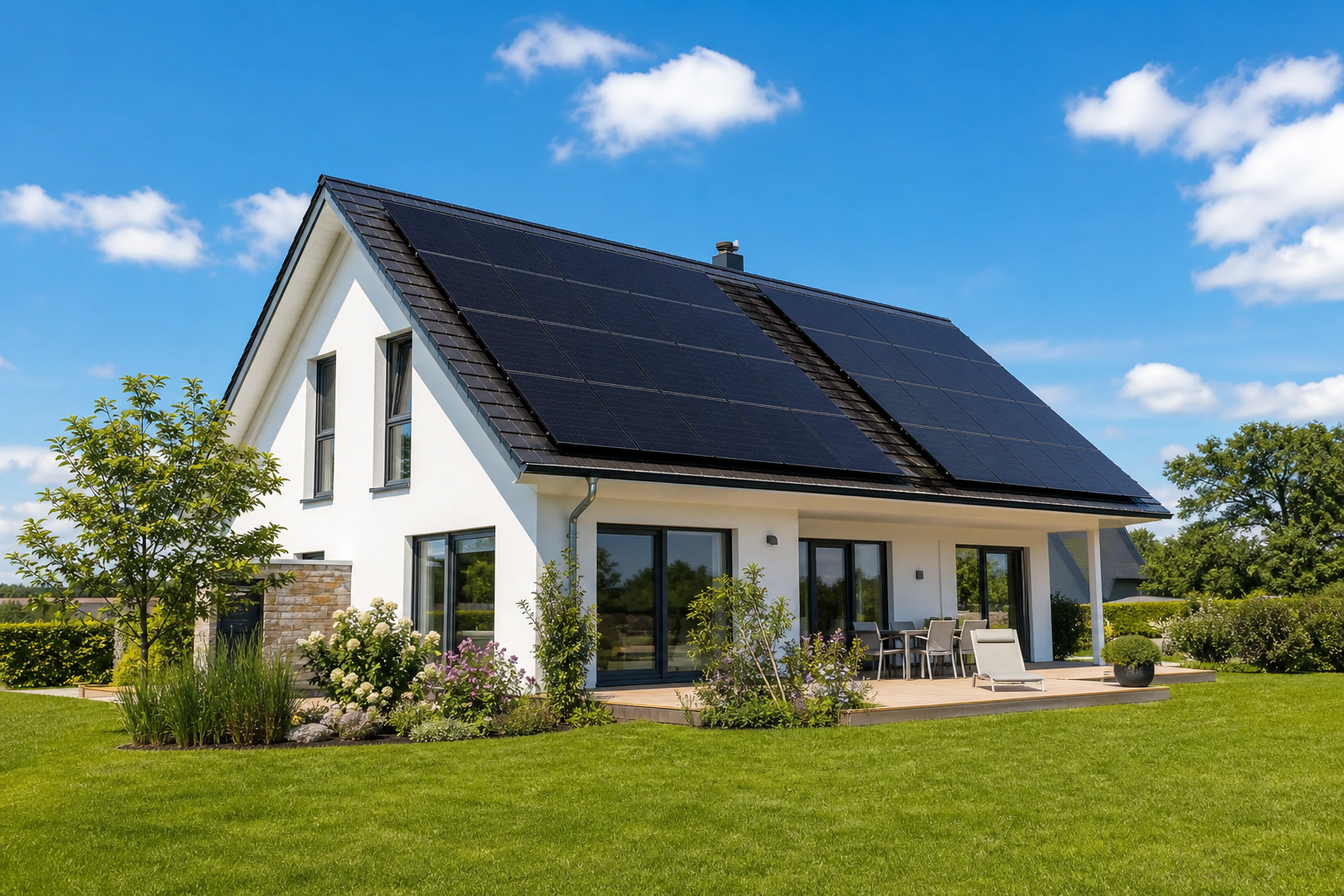 PV-Anlage Einfamilienhaus